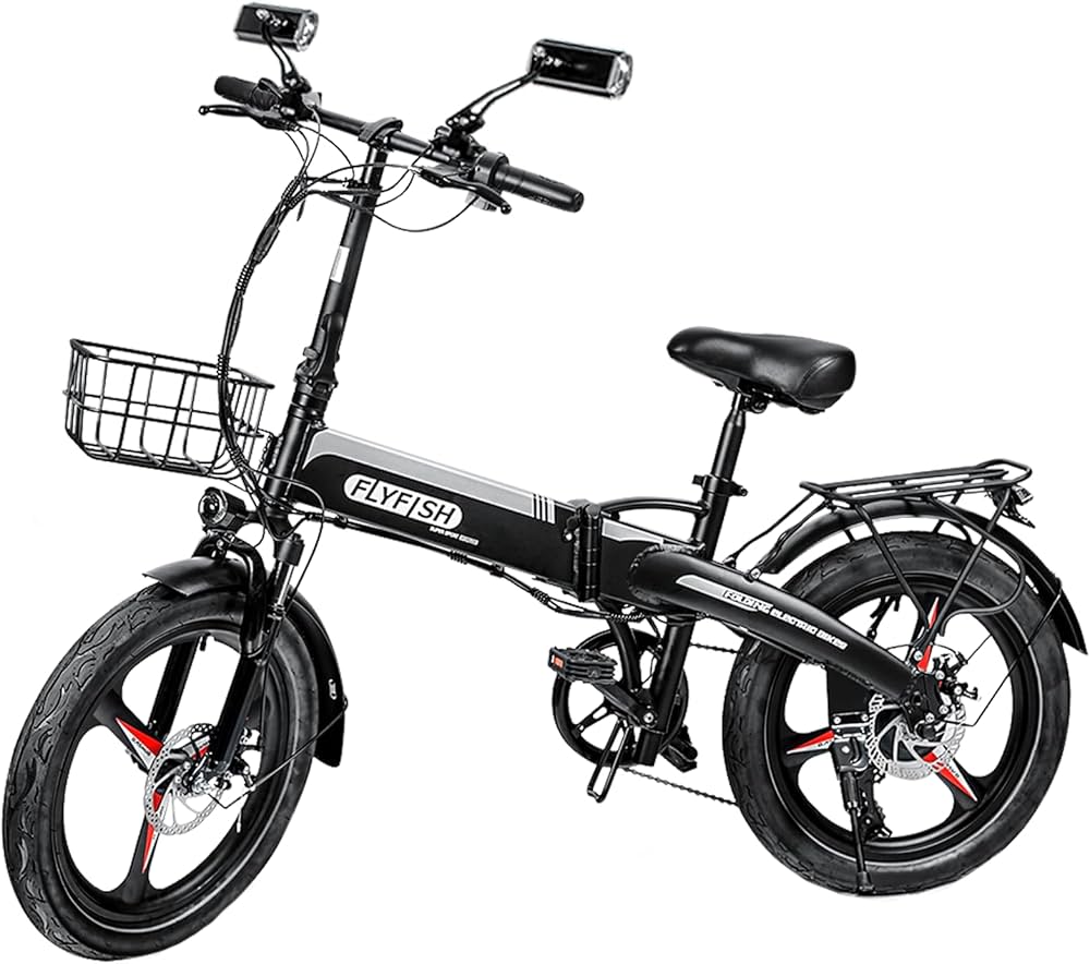 Amazon | 電動アシスト自転車 ファットバイク 20インチ 大容量 36V