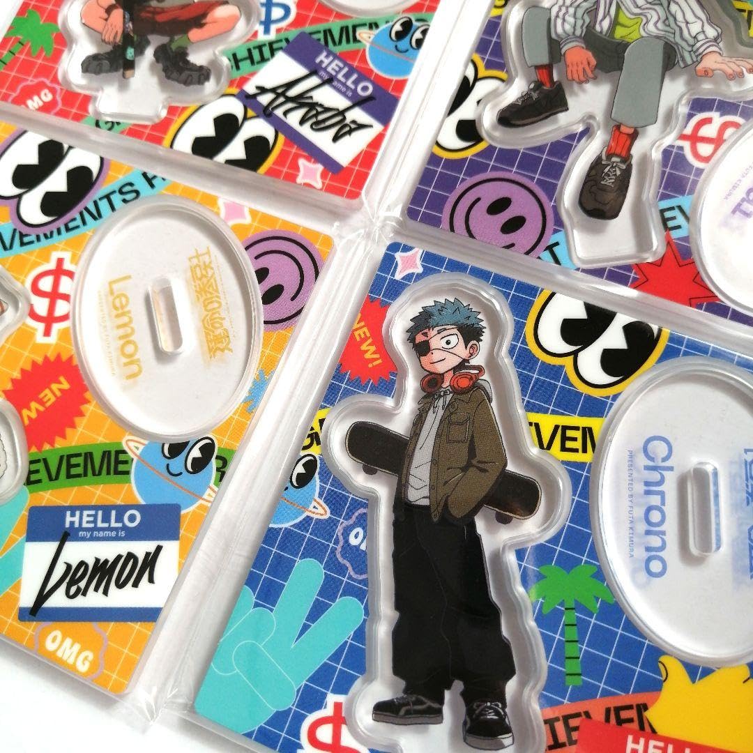 Amazon.co.jp: アクリルスタンド 運命の巻戻士 レモン アカバ シライ