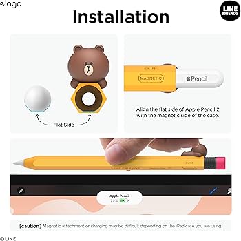 Amazon.co.jp: 【elago】 Apple Pencil 第2世代 対応 ケース ライン