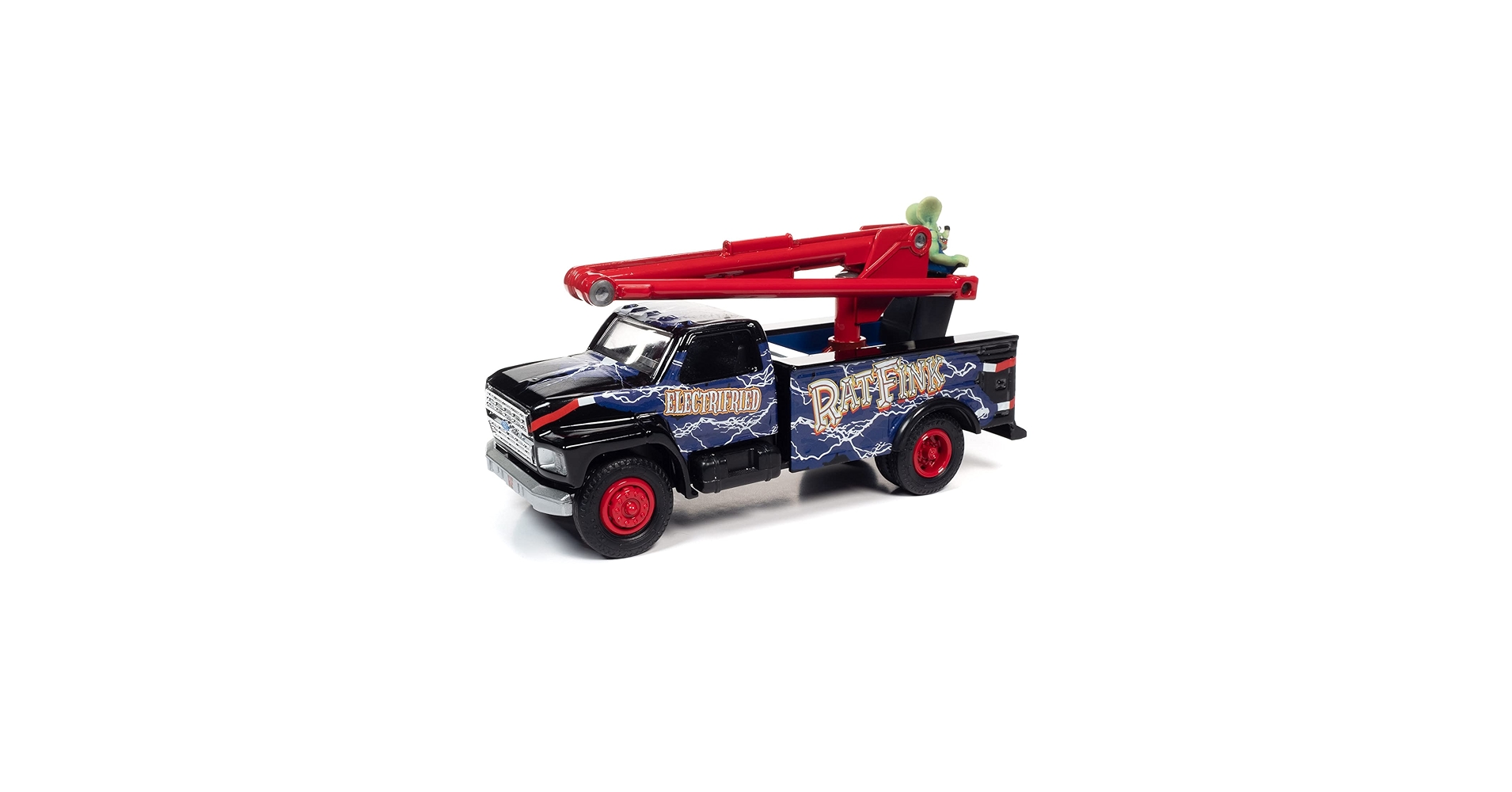 Amazon.com: Auto World Rat Fink 1990 Ford Utility Bucket Truck 1