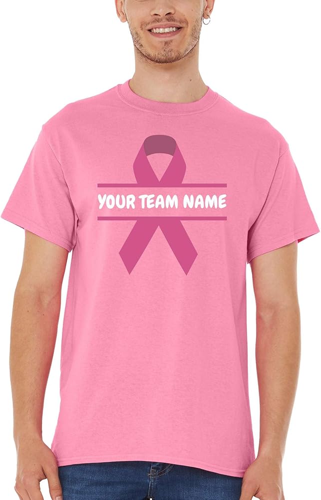 Amazon.com: Custom Personalized Your Team Name Breast Cancer