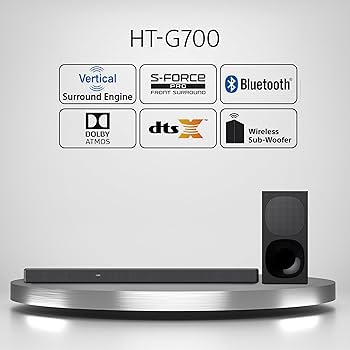 Amazon.com: Sony HT-G700: 3.1CH Dolby Atmos/DTS:X Soundbar with
