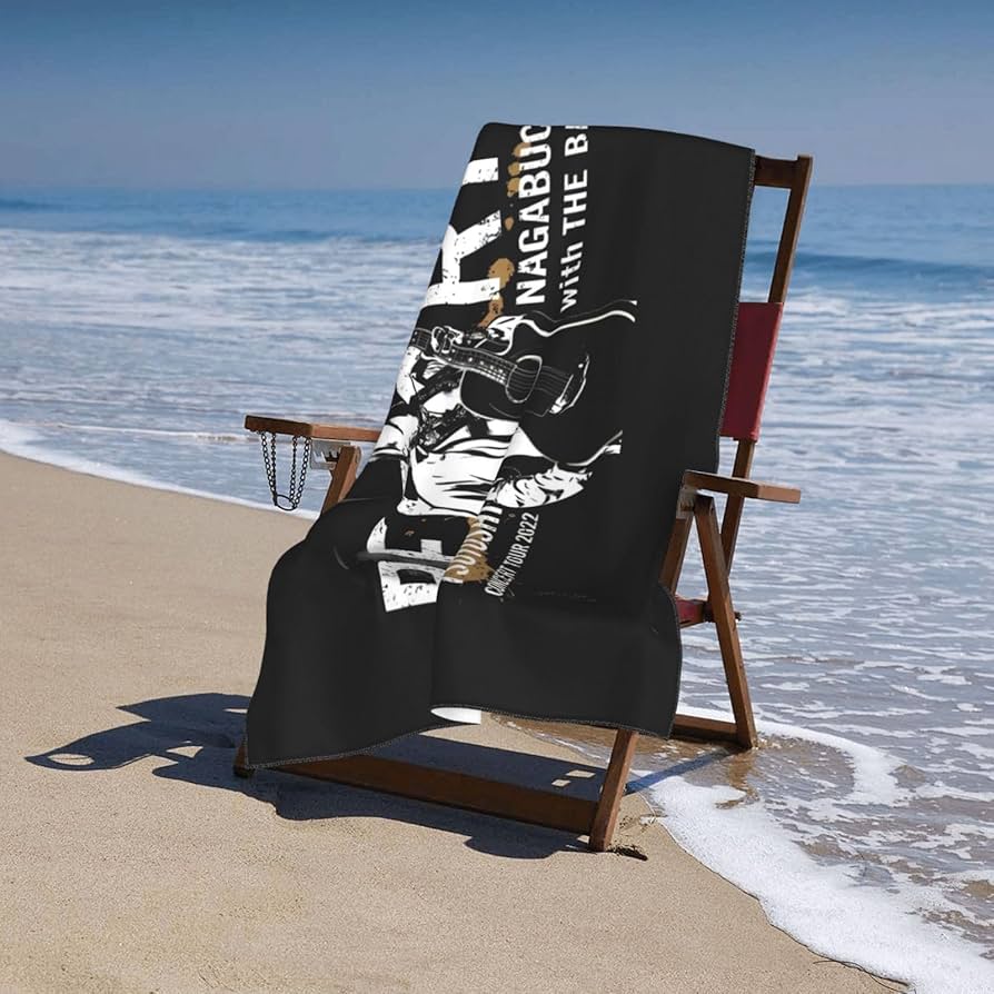 Amazon｜長渕剛6 マイクロファイバー バスタオル 大判 タオル 掛けれる