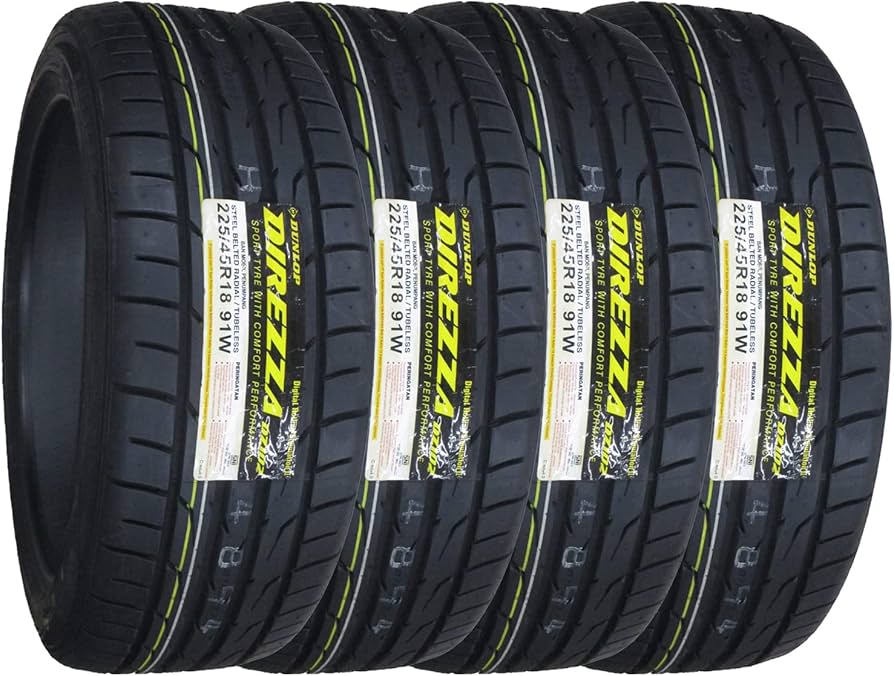 Amazon.co.jp: ダンロップ(DUNLOP) サマータイヤ DIREZZA DZ102 225