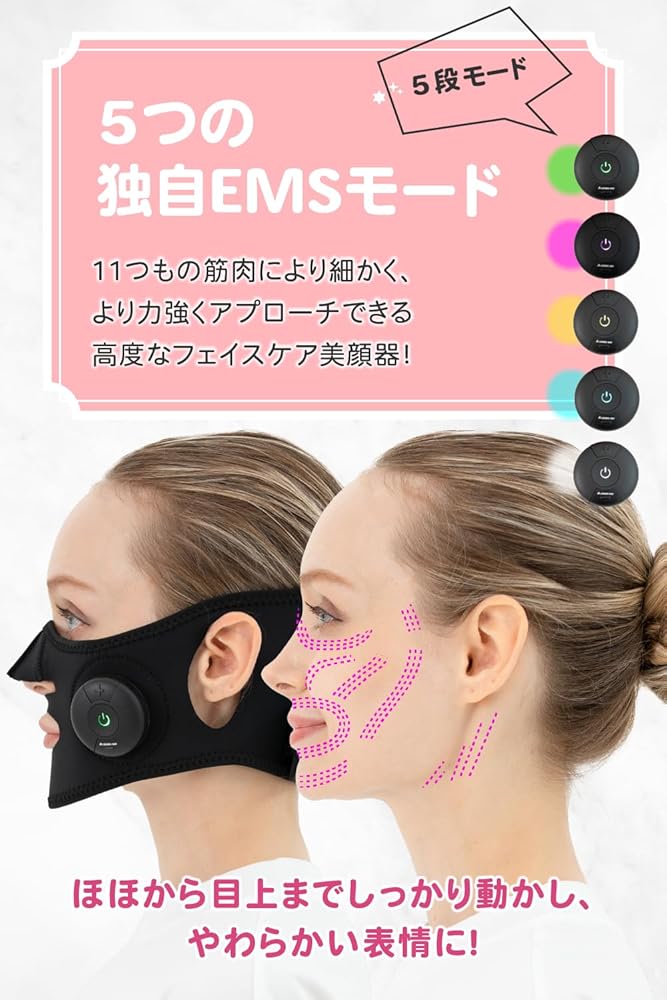 Amazon.co.jp: [PLEASINGSAN] プリージングサン 充電式 美顔器 顔 ems