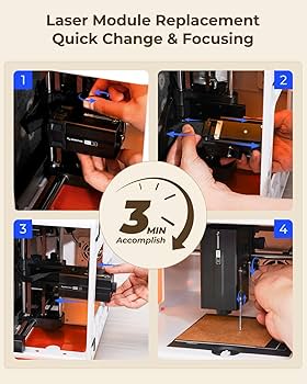 Amazon.com: ATOMSTACK P1 Dual Laser Engraver, 5W Diode, 1.2W