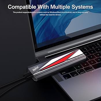 Amazon.com: Netac 256GB Extreme Portable SSD External Solid State