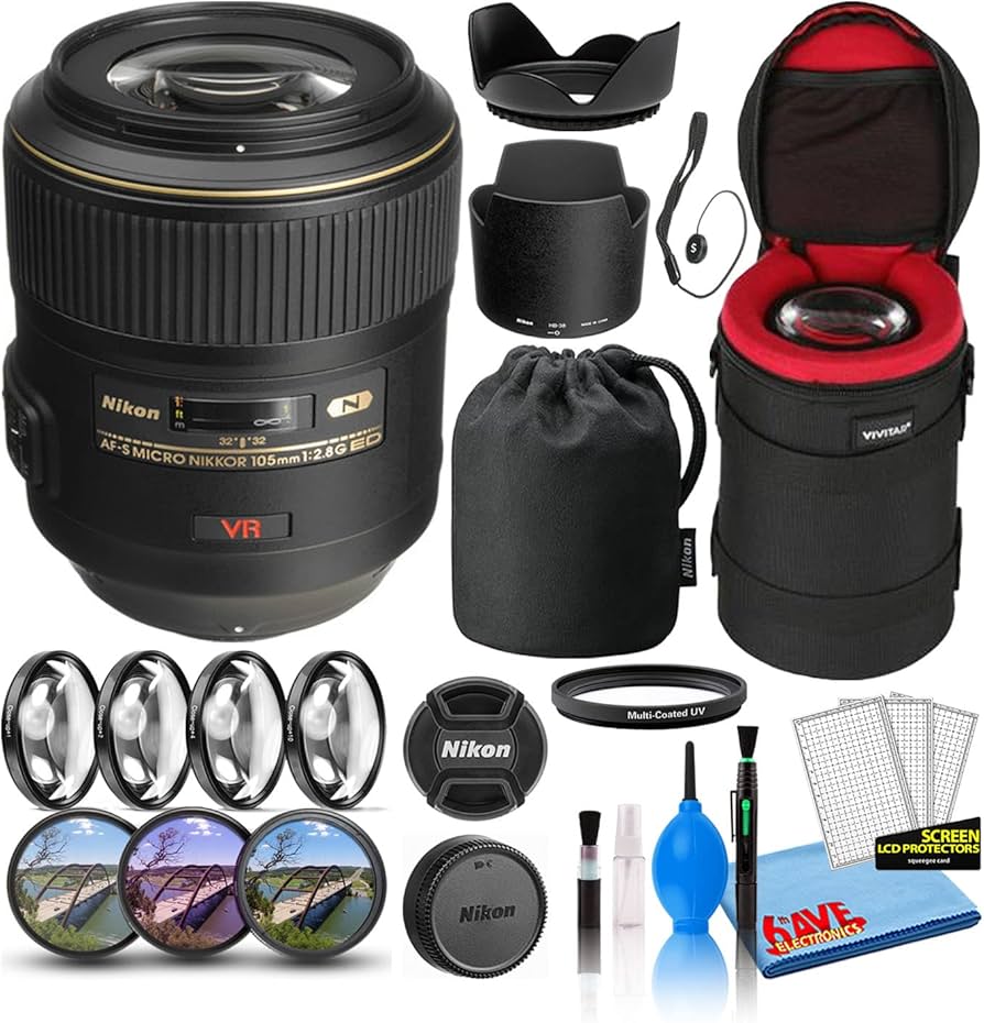 Amazon.com : Nikon AF-S VR Micro-NIKKOR 105mm f/2.8G IF-ED Lens