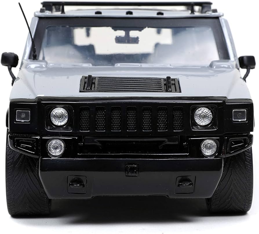 Amazon.com: Jada Toys Just Trucks 1:24 2003 Hummer H2 with Rack