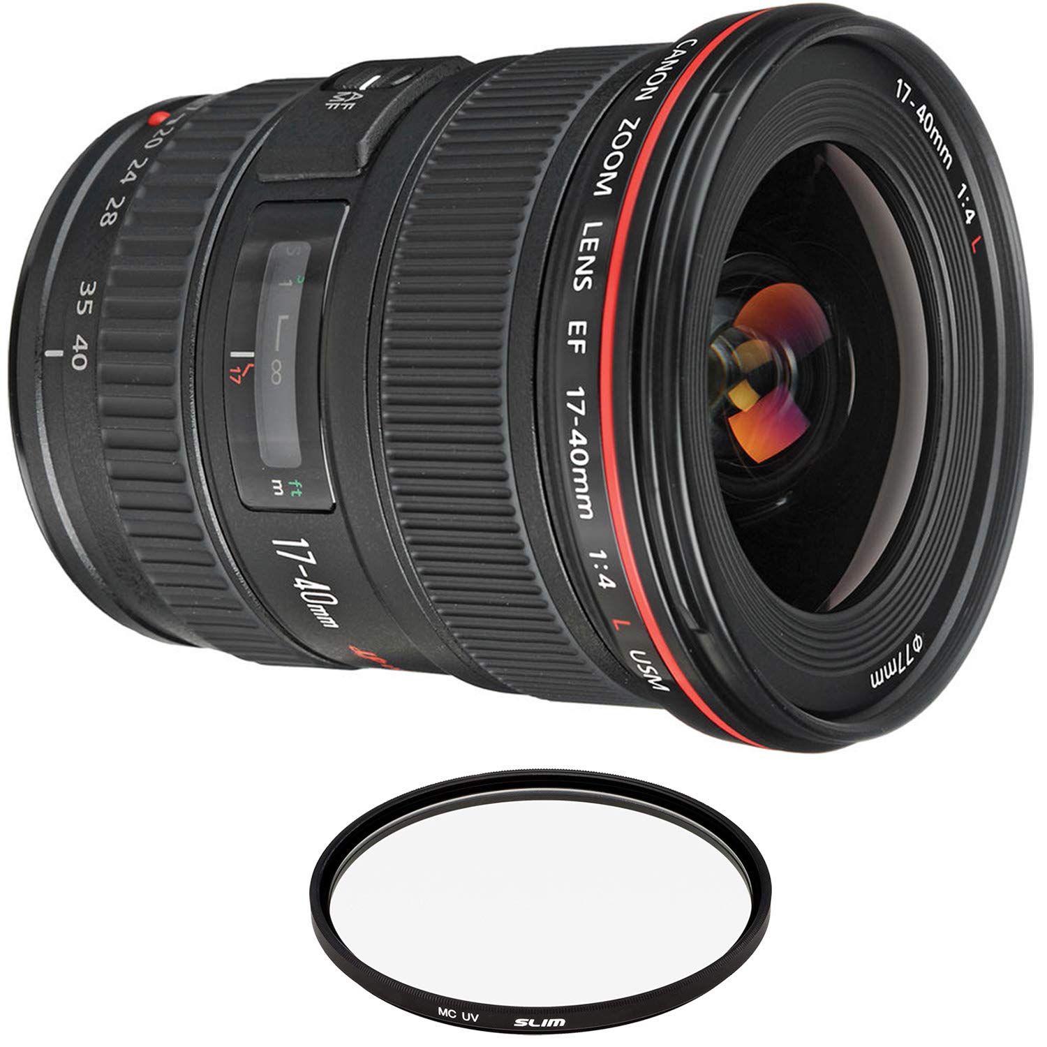 Amazon.co.jp: Canon EF 17-40mm f/4L USMレンズ プロフィルター付き
