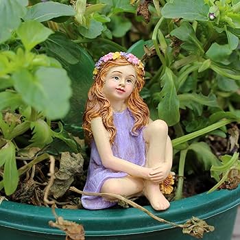 Amazon.co.jp: Otzoan ミニチュア 妖精フィギュア 光る翼 キット 妖精