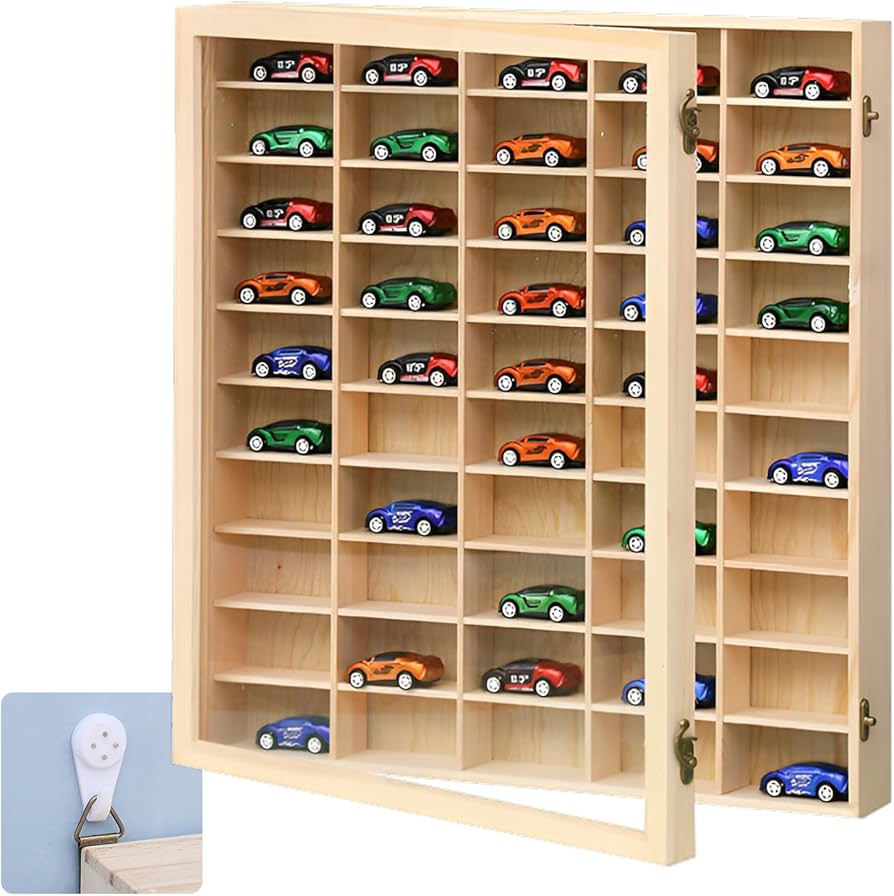 Amazon.co.jp: heizi ミニカーケース トミカ 収納 トミカケース 壁掛け
