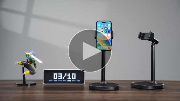 Amazon.co.jp: Ulanzi 卓上 スマホホルダー スタンド 自由回転可能 横