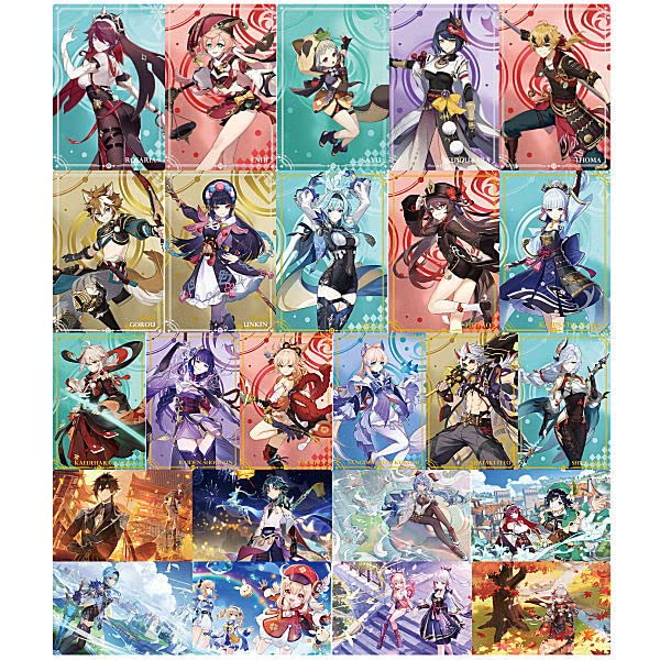 Amazon | 原神[Genshin] ウエハース2 [全24種セット(フルコンプ