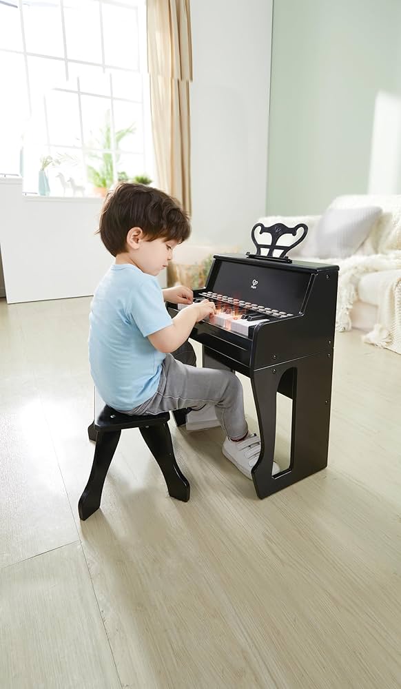 Amazon.co.jp: Hape(ハペ) デラックスアップライトピアノ E0629 : おもちゃ