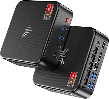 NiPoGi E3B Mini PC con AMD Ryzen 5 7430U (6C/12T hasta 4,3 GHz, Mejor