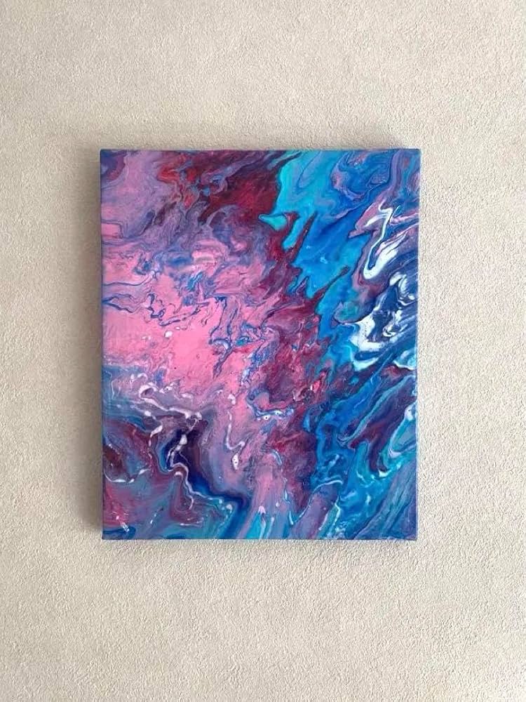 Amazon.co.jp: 《sakura》 アクリル原画 フロイドアート たらし込み