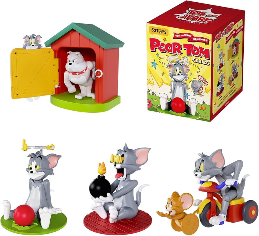 Amazon | 52TOYS BLINDBOX x TOM and JERRY トムとジェリー 「Poor TOM