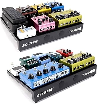 Amazon | GHOSTFIRE 超軽量 ギターエフェクター ボード ペダルボード