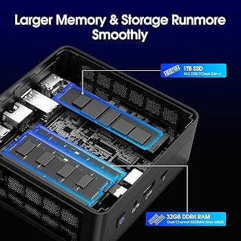 Amazon.com: Intel NUC 11 NUC11PAHi7 Panther Canyon Mini PC, i7