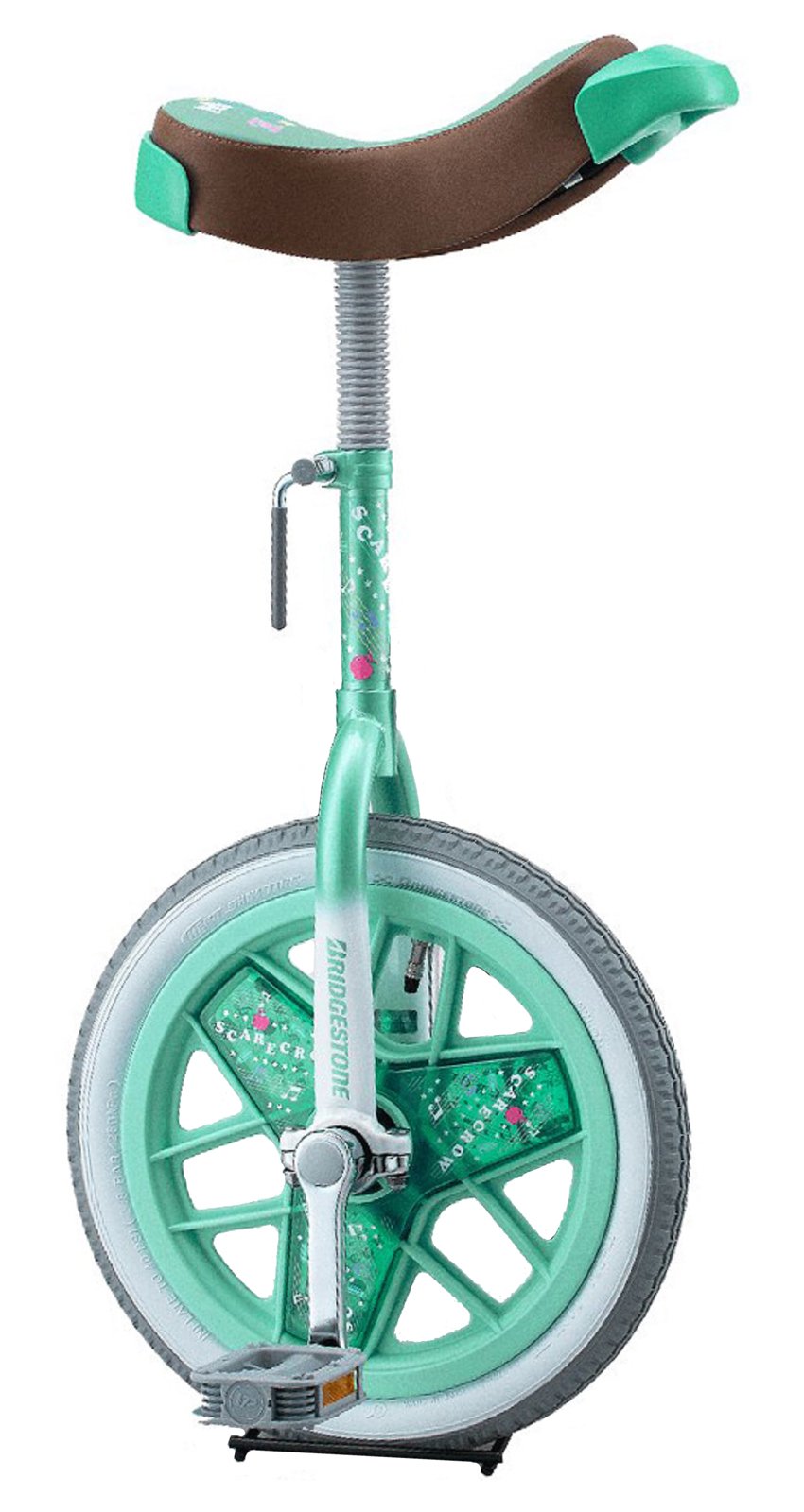 Amazon | ブリヂストン 一輪車 スケアクロウ 14インチ SCW14 グリーン