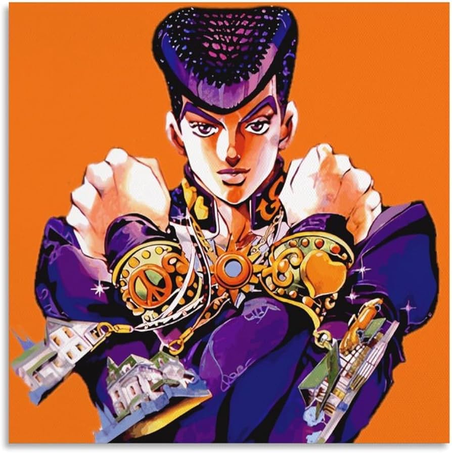 ジョジョ 複製原画 東方仗助 2017年 ダイヤモンドは砕けない ジョジョ