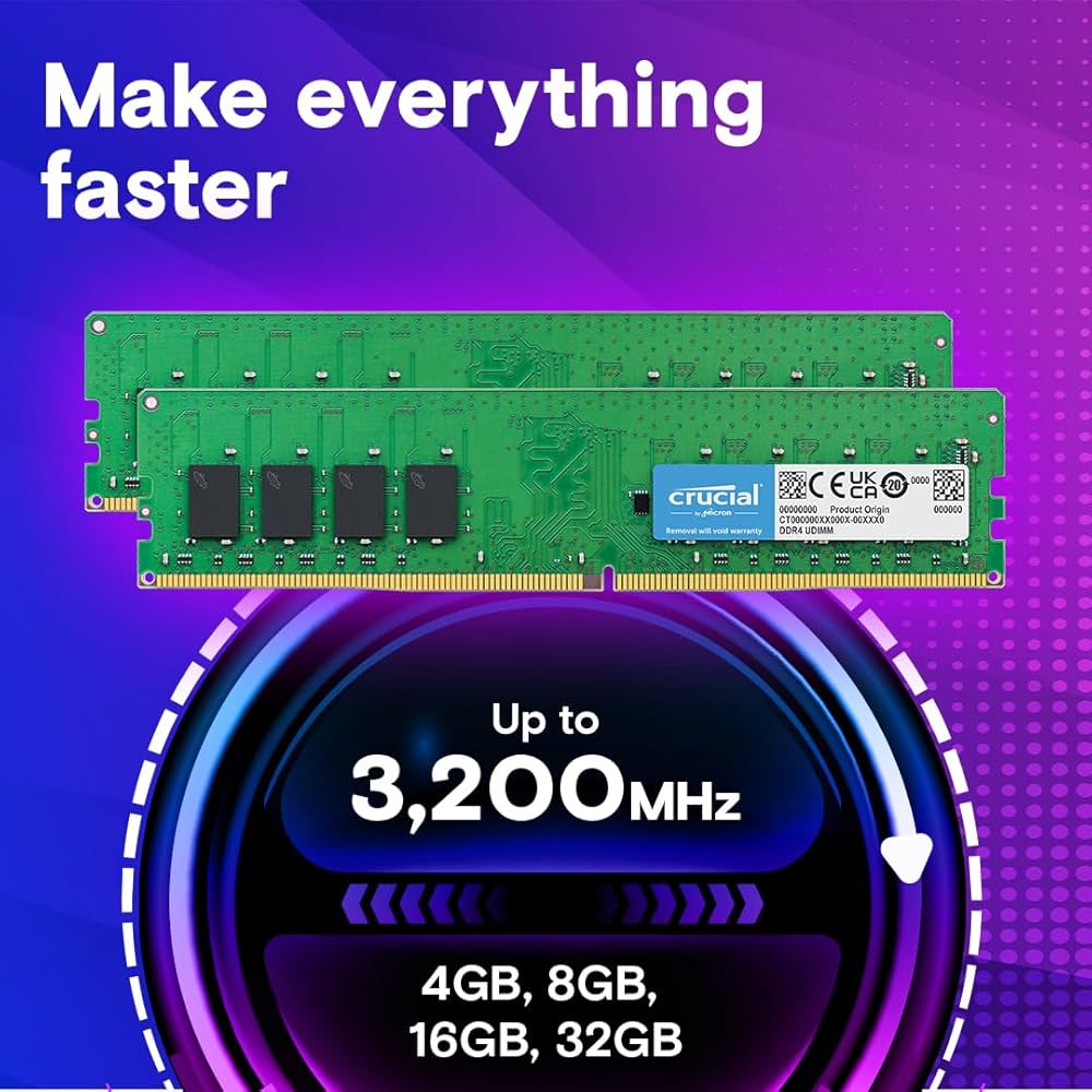 Amazon | Crucial デスクトップ用増設メモリ 32GB(16GBx2枚) DDR4