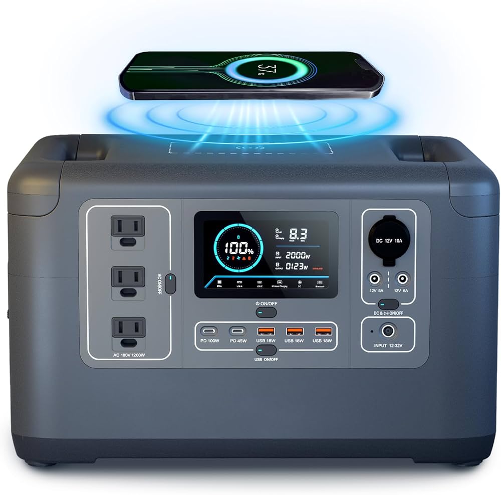 Amazon.co.jp: Deeno ポータブル電源 S1500L 2時間 フル充電 1500W