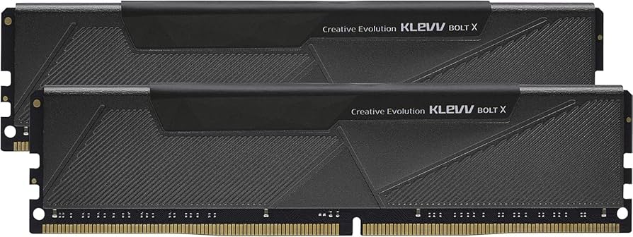 KLEVV Bolt X DDR4 32GB (2x16GB) 3200MHz CL16 1.35V Gaming Desktop