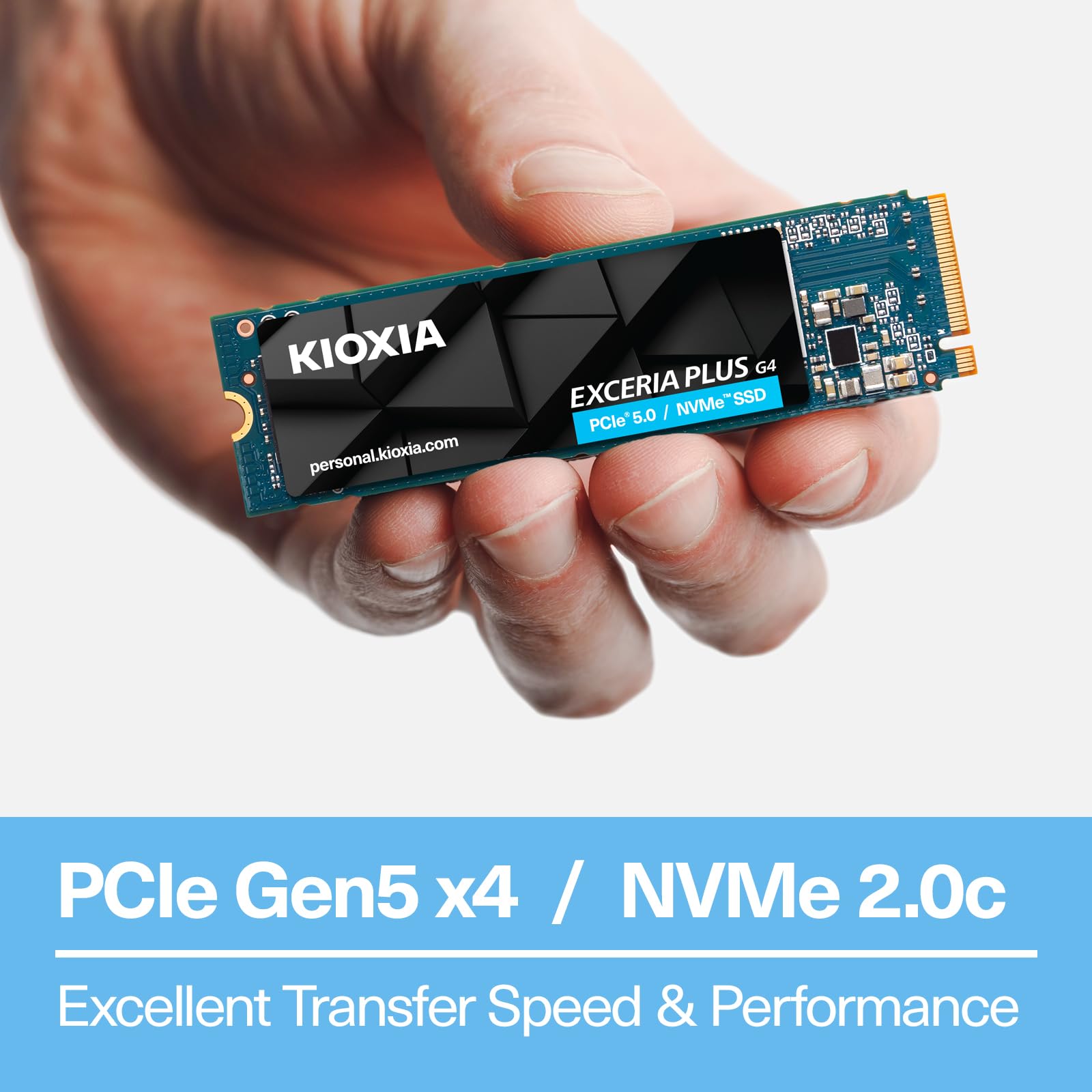 Amazon | Kioxia (キオキシア) EXCERIA Plus G4 NVMe SSD 1TB 内蔵SSD
