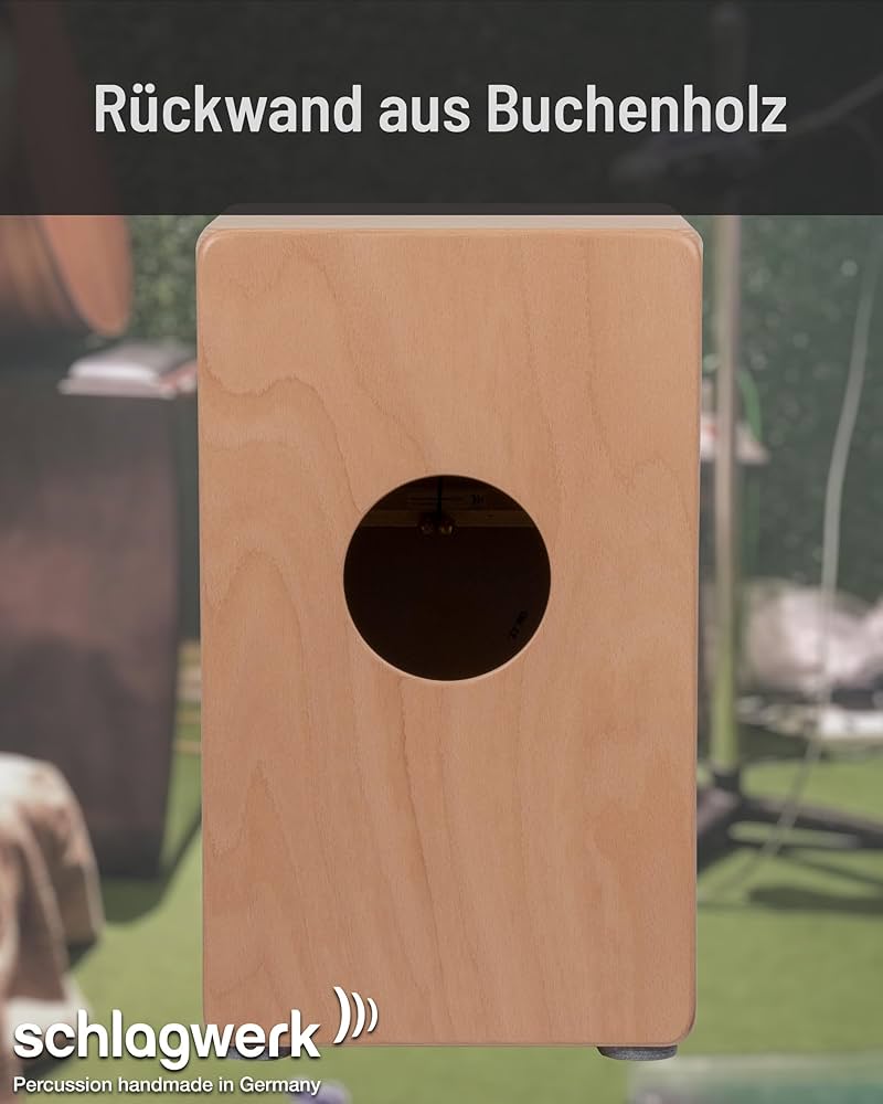 Amazon.com: Schlagwerk CP408 2inOne Series Snare Cajon - Dark Oak