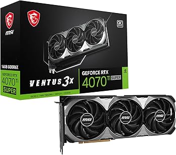 Amazon | MSI GeForce RTX 4070Ti SUPER 16G VENTUS 3X OC PCIe4.0 約3