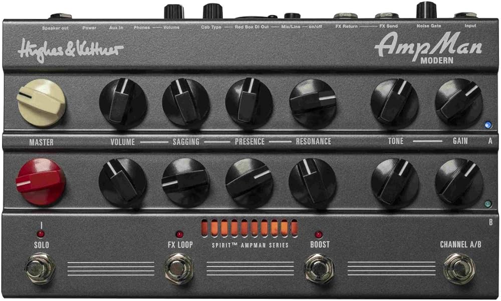 Hughes&Kettner SPIRIT AmpMan シリーズ - 名機フロア型プリアンプ