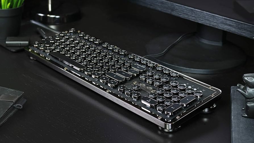 Amazon.co.jp: AZIO MK-RETRO-L-01-JP キーボード Retro Classic