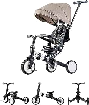 Amazon.co.jp: BTM 子供用三輪車 折りたたみ 三輪車 カバー ベビーカー