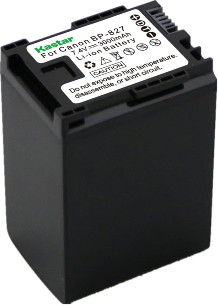 Amazon.com : Battery for Canon BP-807 BP-809B BP-809 BP-819 BP-827