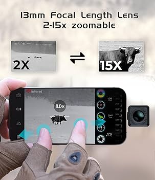 Amazon.com : InfiRay T2 Pro Thermal Monocular for iPhone, Outdoor