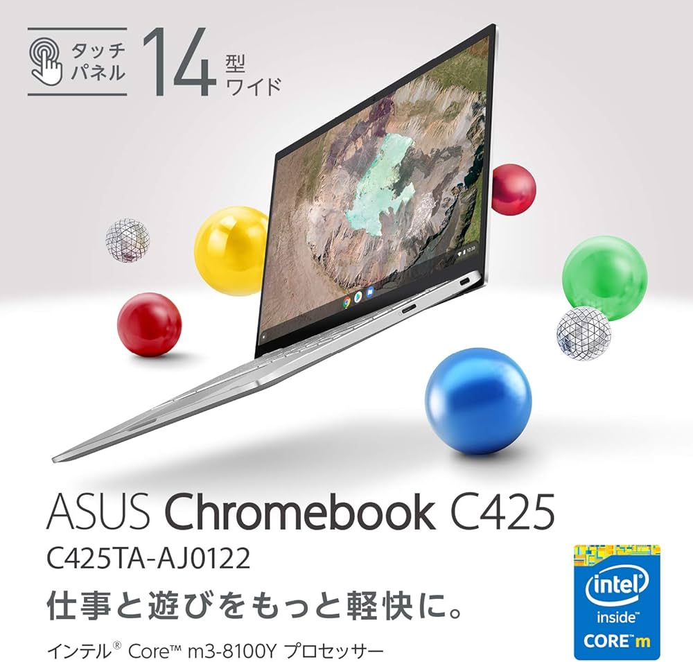 Amazon.co.jp: Google Chromebook ASUS ノートパソコン C425TA