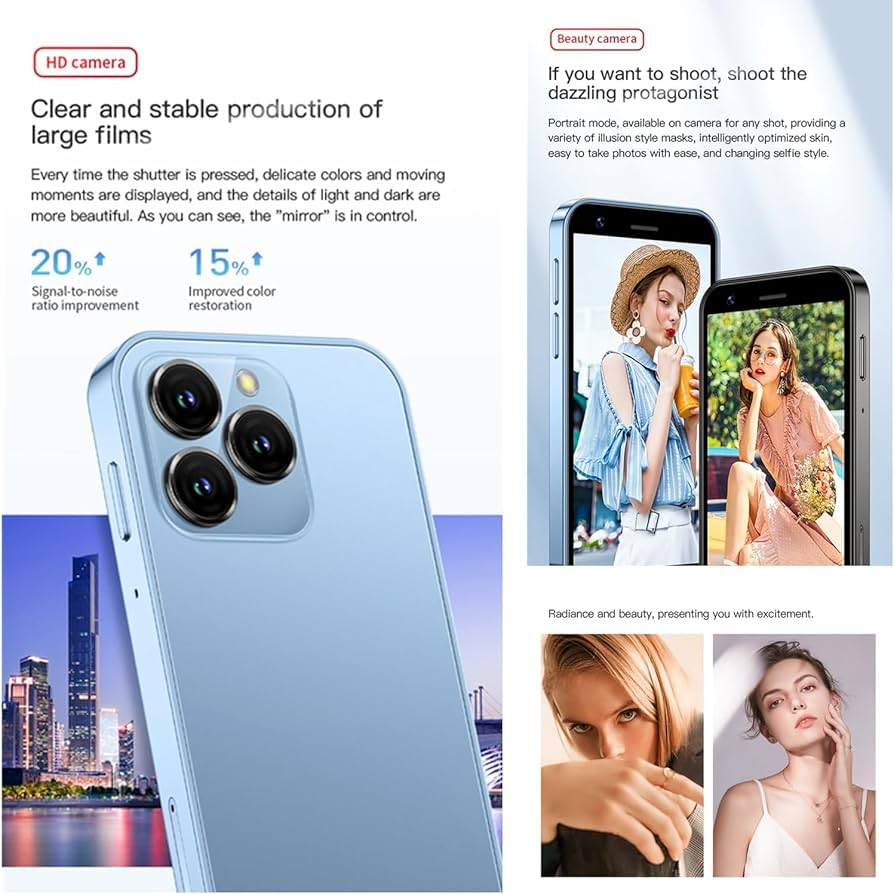 Amazon | SOYES XS16ミニスマートフォン、3GB RAM + 64 ROM、3.0インチ