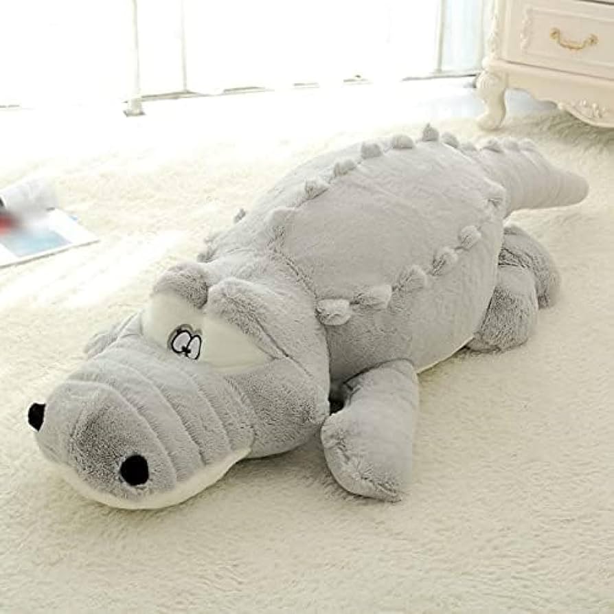Amazon.co.jp: ぬいぐるみ 特大 110cm ワニ ぬいぐるみ/ぬいぐるみ