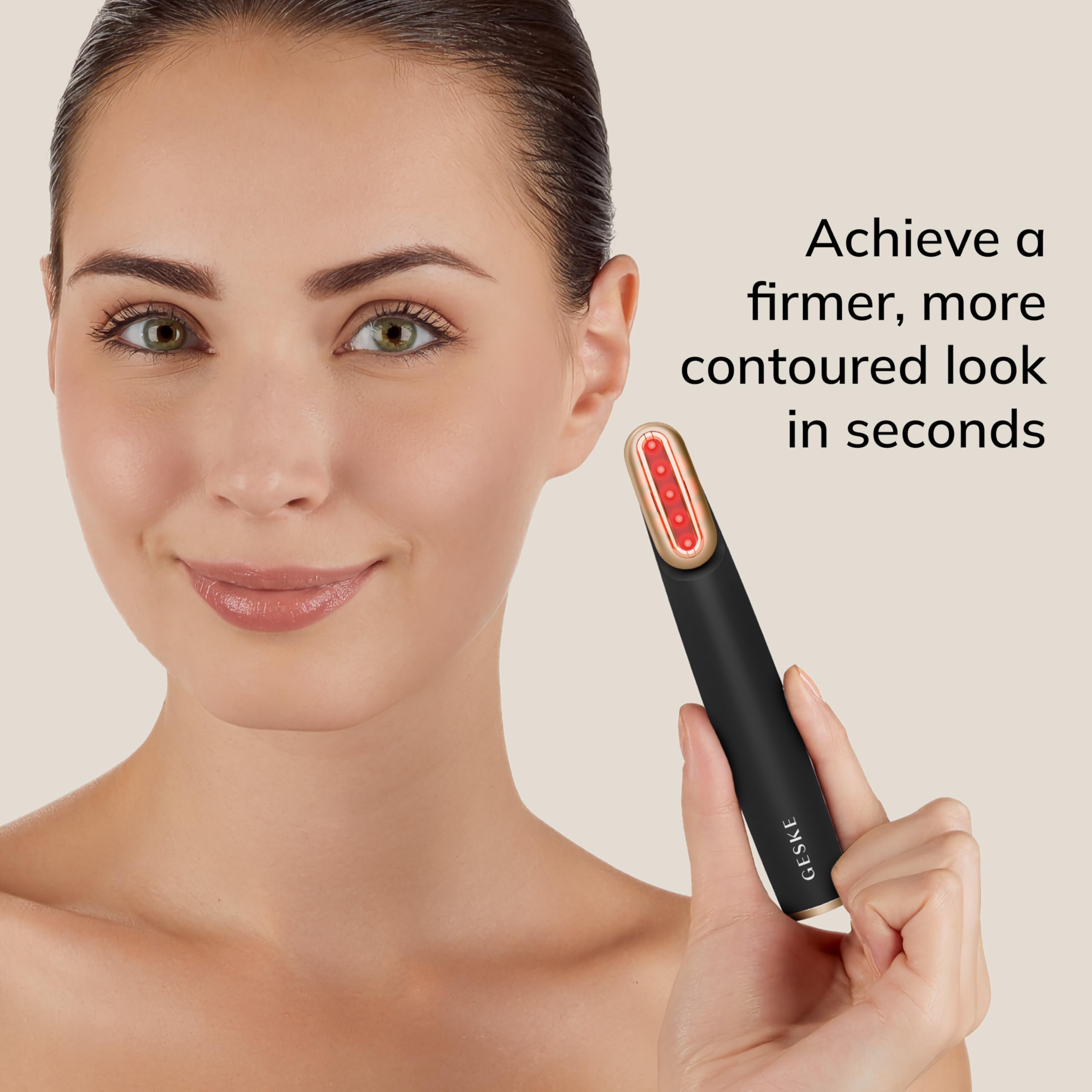 GESKE Skin Firming Wand | 7 in 1 | Anti-Aging Device