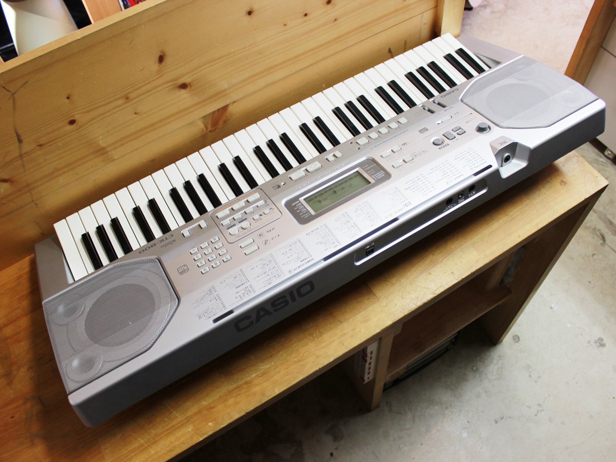 Amazon.co.jp: 【中古】CASIO CTK-800 ベーシックキーボード 61鍵
