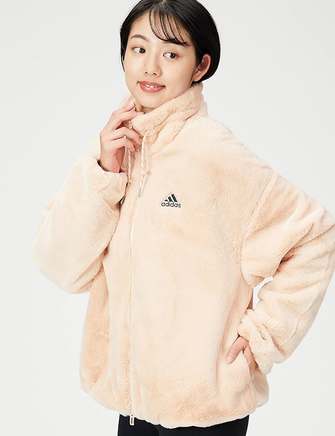 Amazon | [adidas] ジャケットスタイル ファージャケット | ジャージ