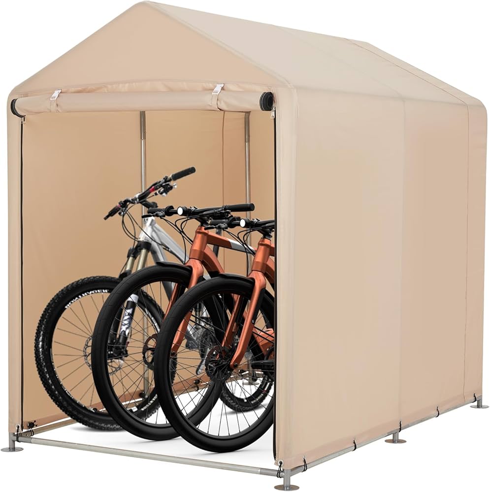 Amazon.co.jp: ガービー(Garvee) サイクルハウス ガレージ 頑丈 420D