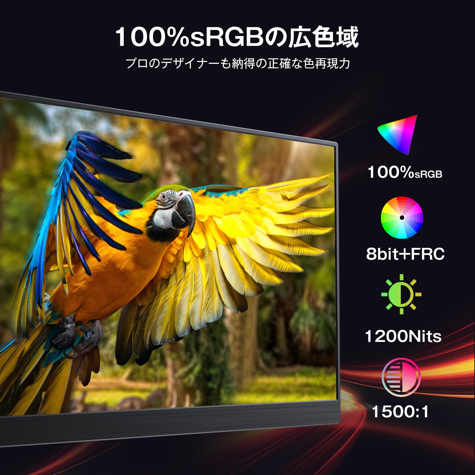 Amazon.co.jp: 【Amazon限定ブランド】KOOLYFUL 4K モバイルモニター