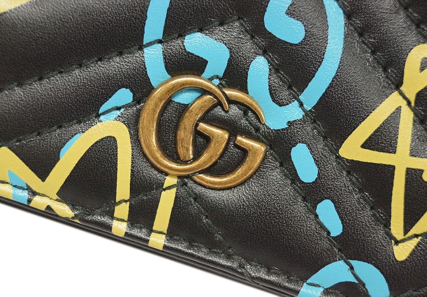 Amazon | [グッチ] 財布 449421 GGマーモント ゴースト キルティング