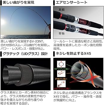 Amazon | ダイワ(DAIWA) 21 リーオマスター SX 真鯛 M-270・N | ダイワ