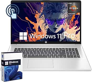 Amazon.com: HP 17'' Laptop, AMD Ryzen 5 7530U(Beats i7-9750H), HD