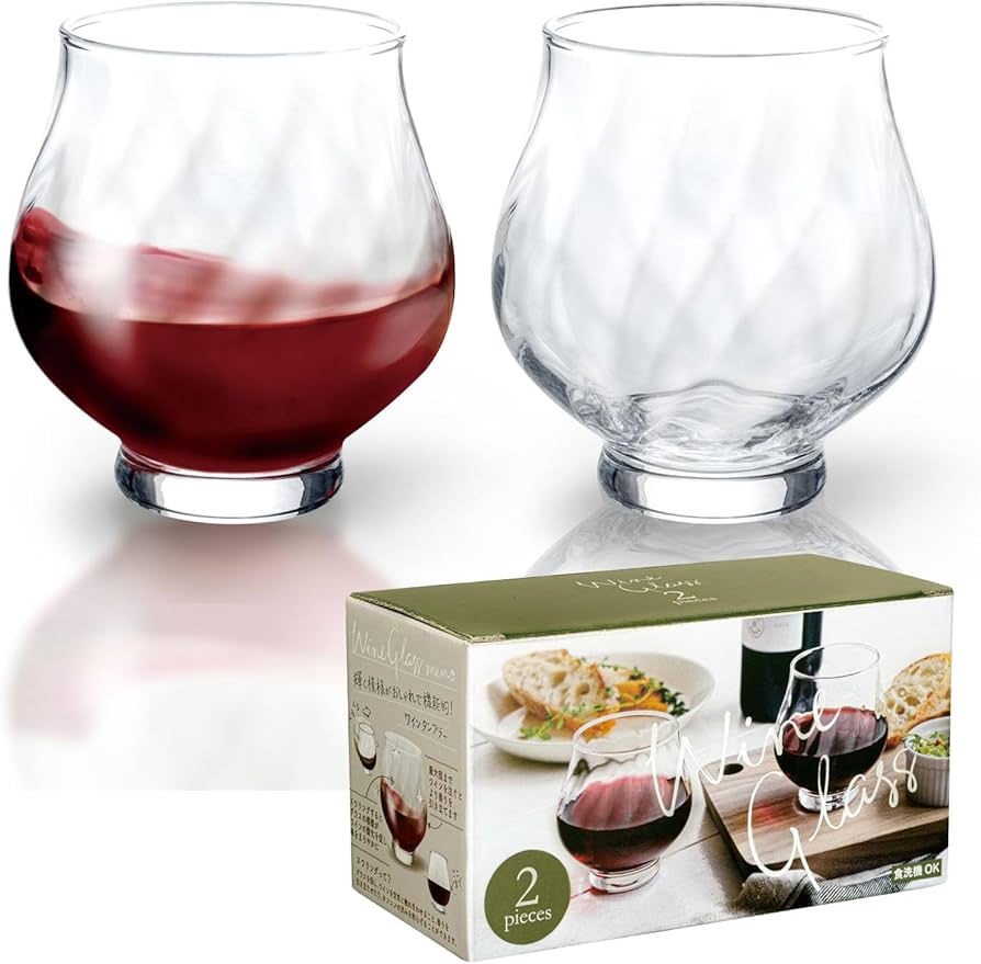 Amazon｜ワイングラスセット 355ml 専用箱付 東洋佐々木ガラス｜ワイン