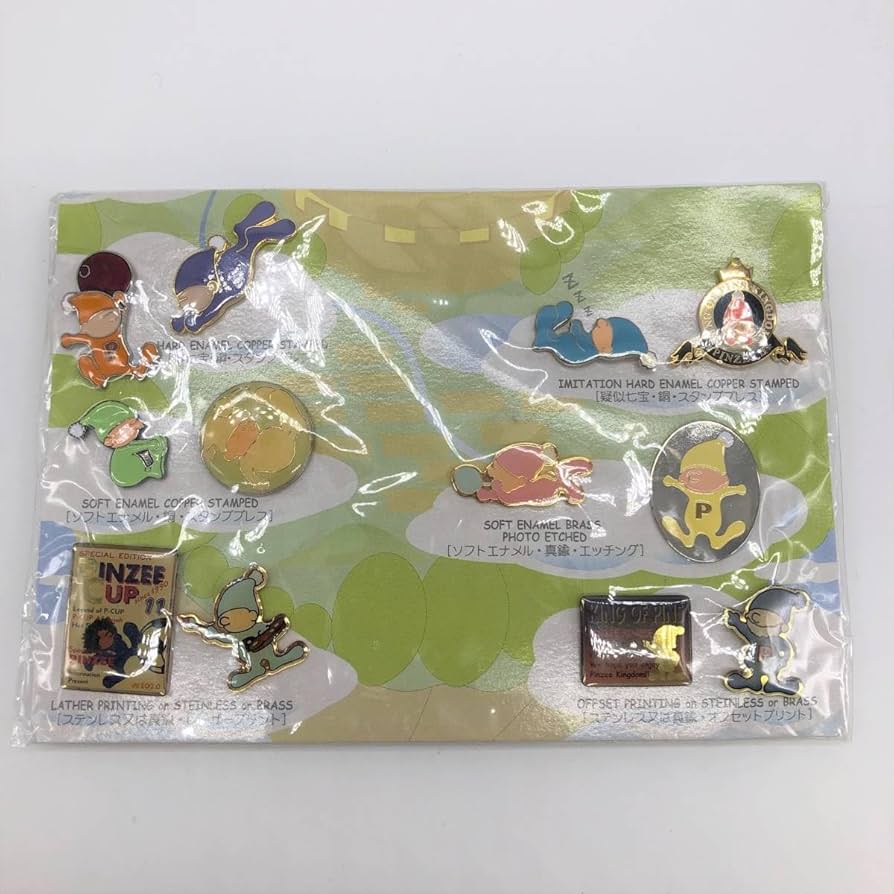 Amazon | PINS FACTORY ピンズファクトリー ピンバッジ 12個セット 管